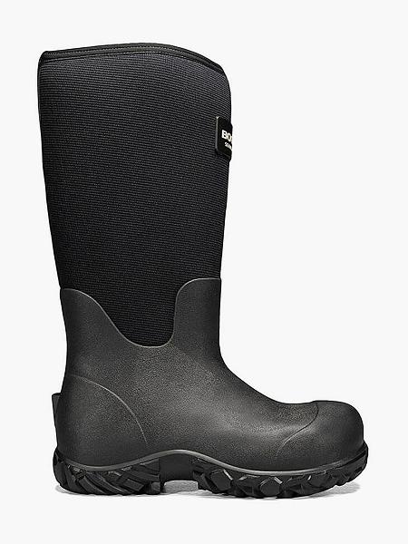 BOGS Boots Deutschland - Workman 17" Comp Toe Isolierte Arbeitsstiefel Herren Schwarz DE58263